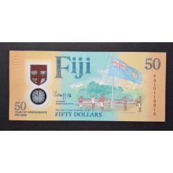 Fidzsi-szigetek 50 Dollars 2020 Unc Polymer emlékbankjegy