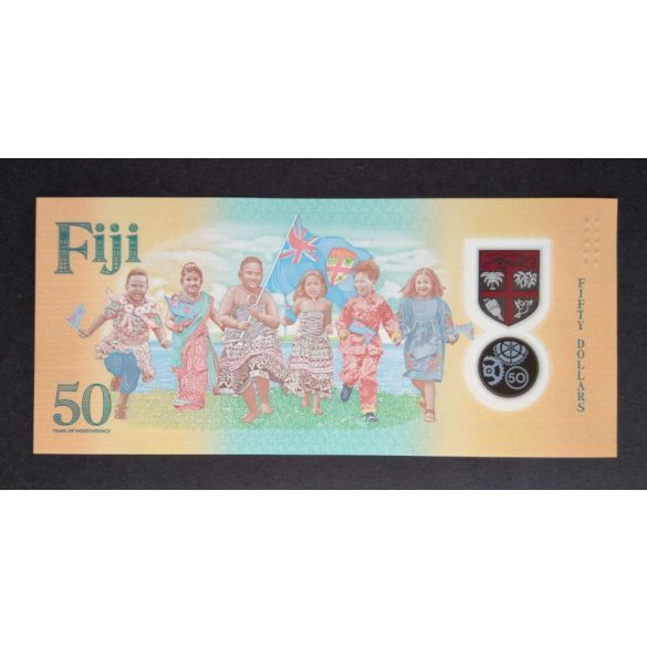 Fiji 50 Dollars 2020 Unc commemorative banknote