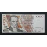Ecuador 10000 Sucres 1999 UNC 