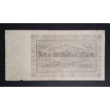Németország 10 Millió Mark Aachen 1923 F-