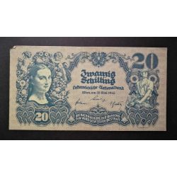 Ausztria 20 Schilling 1945 F+