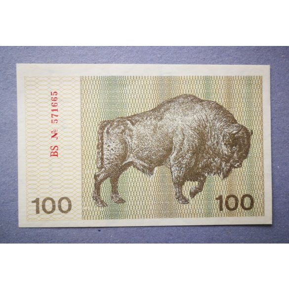 Lithuania 100 Talonas 1991 aUNC