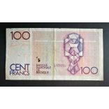 Belgium 100 Francs 1989 VF-
