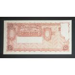 Argentina 5 Pesos 1958 UNC
