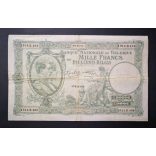 Belgium 1000 Francs/200 Belgas 1943 F