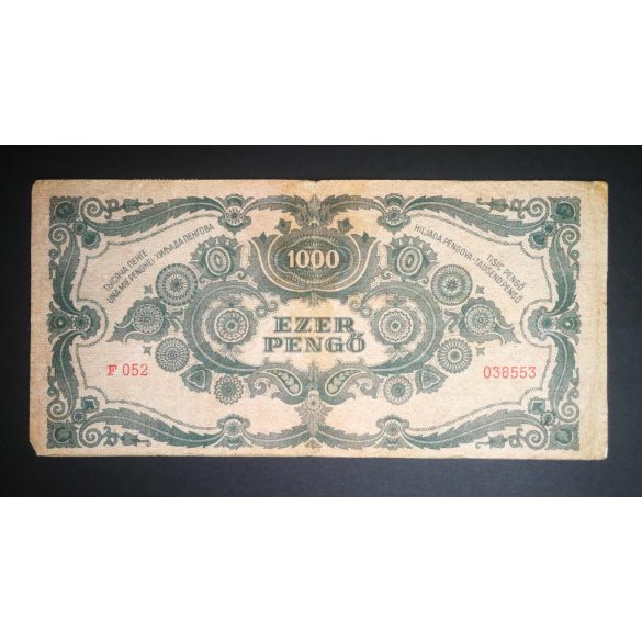 Hungary 1000 Pengő 1945 F