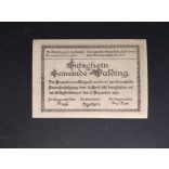 Austria 50 Heller 1920 Unc Walding