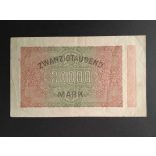 Germany 20000 Mark 1923 VF