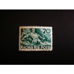 1940 Árvíz blokkból bélyeg**