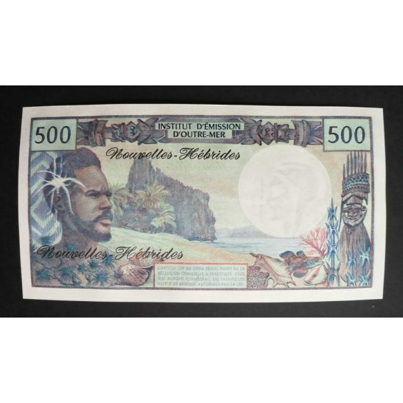 New Hebrides 500 Francs 1979 UNC
