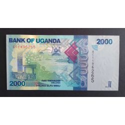 Uganda 2000 Shillings 2010 Unc