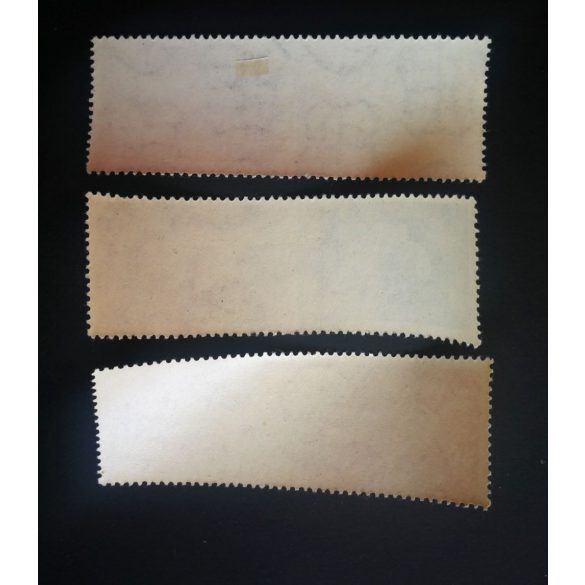 1949 UPU* in a pair, serrated on the edge, serrated in the middle