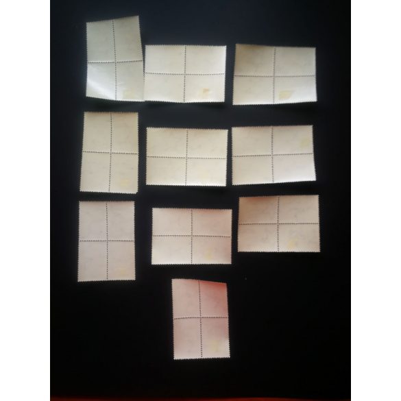 1953 Erdei állatok, 4-es tömb