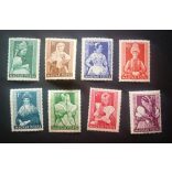 1953 Népviseletek**