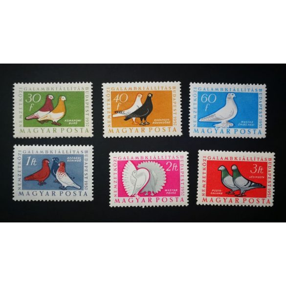 1957 Hungarian pigeon breeds**