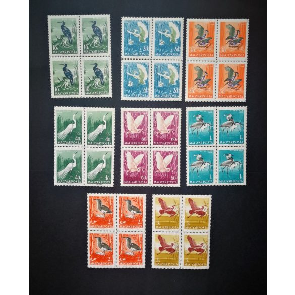 1959 Birds II. - block of 4**