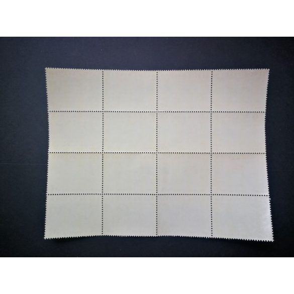 1961 Stamp day, Bp panorama, continuous strip, block of 4**