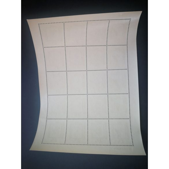 1962 Stamp Day 35. complete sheet**