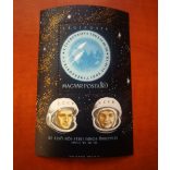 1963 The first man-woman double space flight - block**