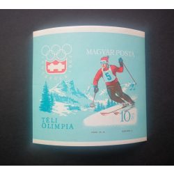 1964 Téli Olimpia II. Innsbruck - vágott, blokk**