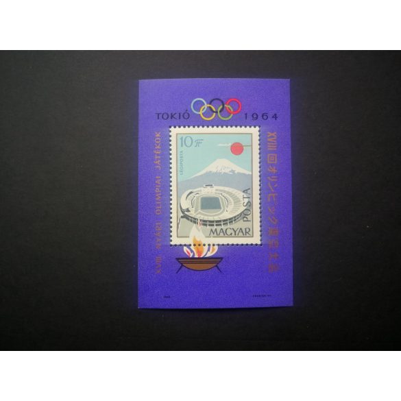 1964 Olimpia II. Tokio - blokk**