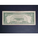 USA 5 Dollars 1963 F