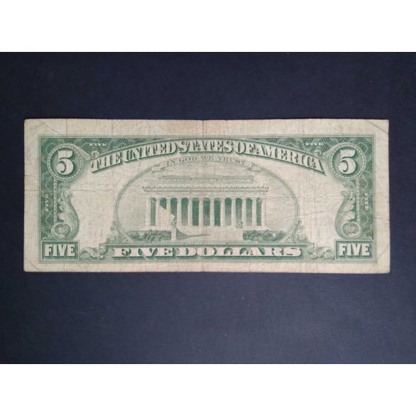 USA 5 Dollars 1963 F
