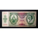 Hungary 10 Pengő 1936 F