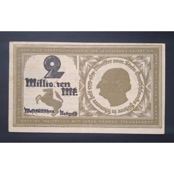Germany Münster 2 Million Mark 1923 XF