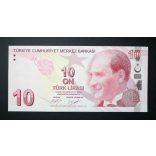 Turkey 10 Lira 2017 Unc
