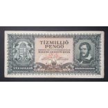 Hungary 10 Million Pengő 1945