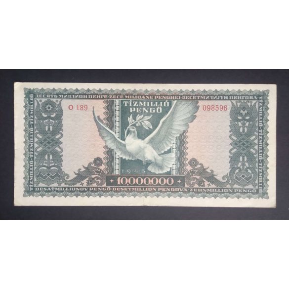 Hungary 10 Million Pengő 1945