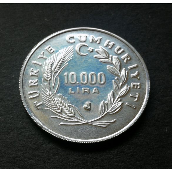 Turkey 10000 Lira 1988 silver - Olympics, Commemorative coin