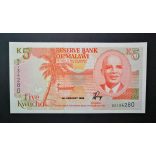 Malawi 5 Kwacha 1994 aUNC+