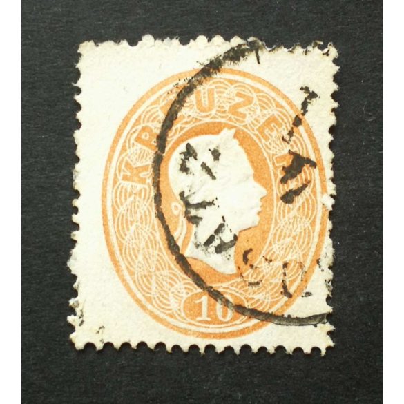 Magyarország 1861 Könyvnyomat 10 Kr. (N)EUSATZ Újvidék E2.2 Gudlin 60 