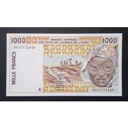 West African States Senegal 1000 Francs 1996 Unc