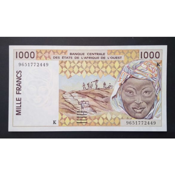 Nyugat-afrikai Államok Szenegál 1000 Francs 1996 Unc 