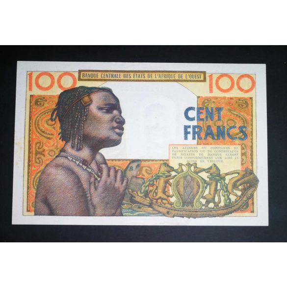 West African States 100 Francs Benin 1965 aUNC