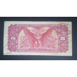 USA 5 Cents 1970 military payment certificate F