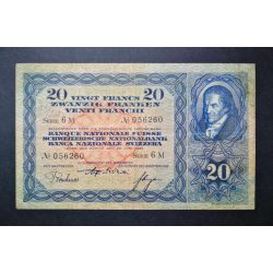 Svájc 20 Francs 1933 F