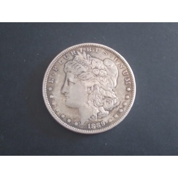 USA 1 Dollar 1889 Morgan ezüst aXF