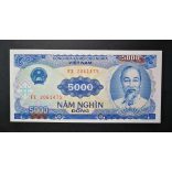 Vietnám 5000 Dong 1991 UNC 
