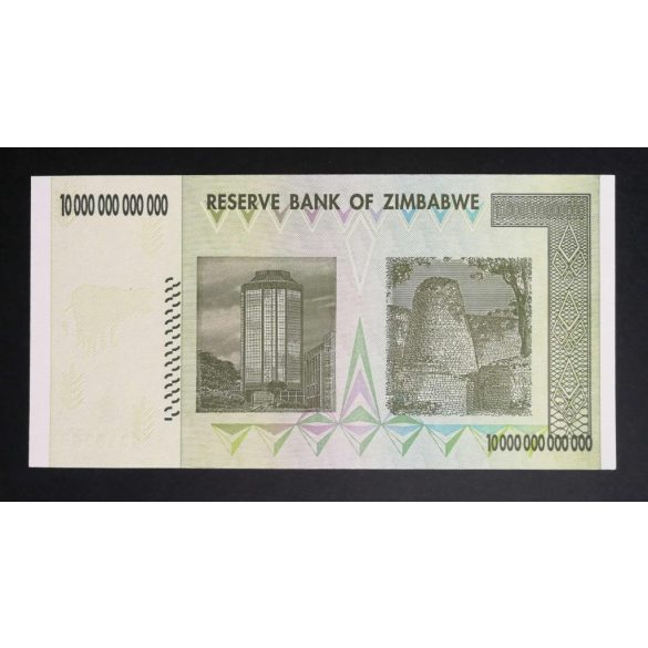 Zimbabwe 10 billió Dollars 2008 UNC