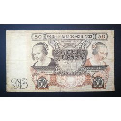 Hollandia 50 Gulden 1941 VG