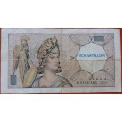 France Echantillon test banknote