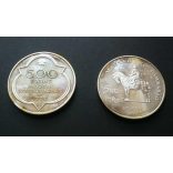 Hungary 2 x 500 HUF 1990 silver PP, commemorative coin, in gift box