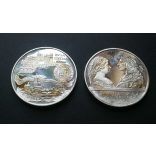 Hungary 2 x 500 HUF 1990 silver PP, commemorative coin, in gift box