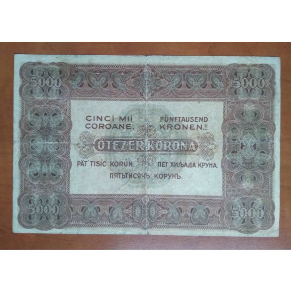 Hungary 5000 Korona 1920 VG+
