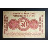 Németország 50 Kopeken Posen Lengyelország, Litvánia megszállás 1916 F+