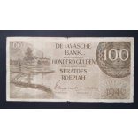 Netherlands Indies 100 Roepiah 1946 F